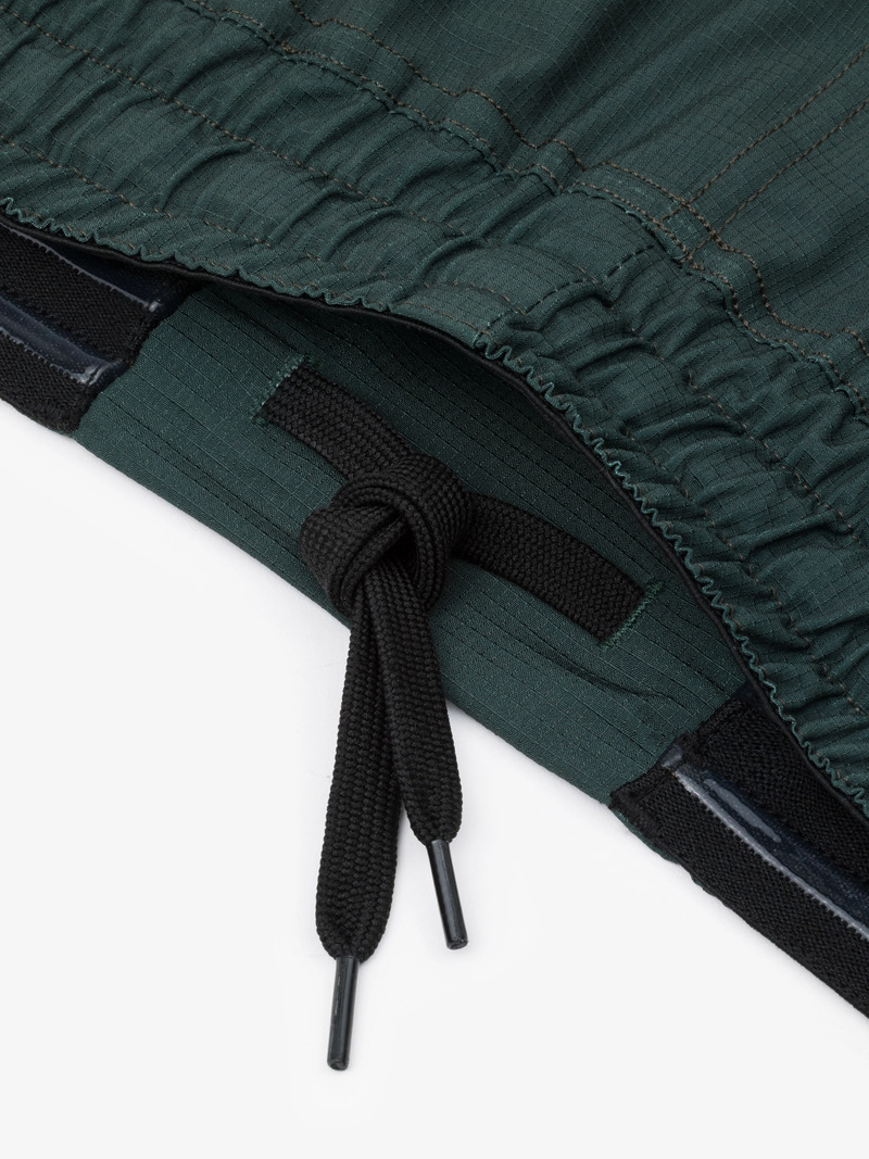 MANTO LOGO DUAL FIGHT SHORTS-green
